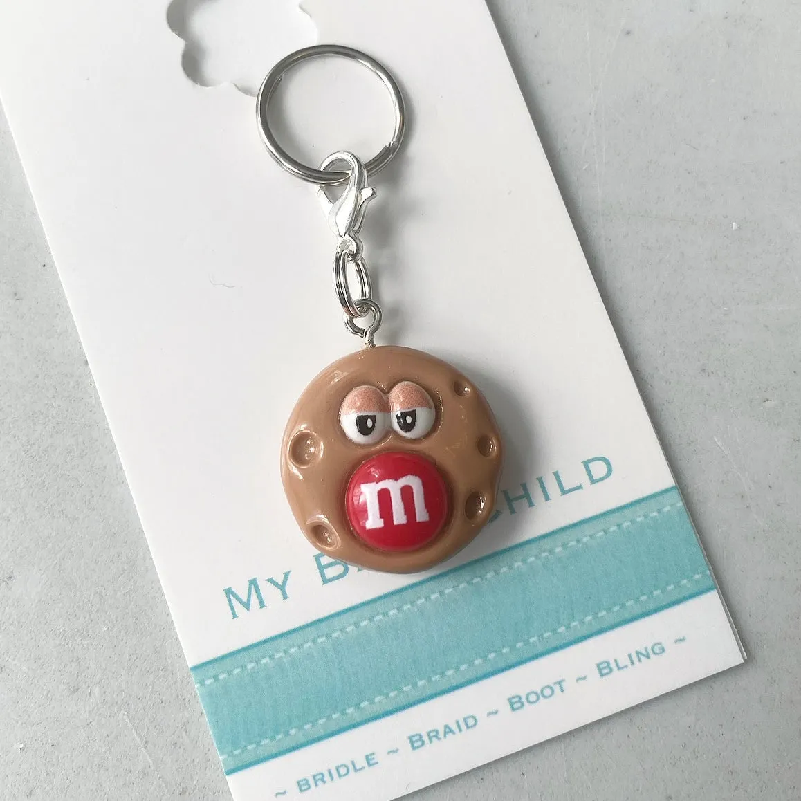 * Bridle Charm: Cookie M&M