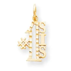 #1 Sis Charm in 10k Yellow Gold