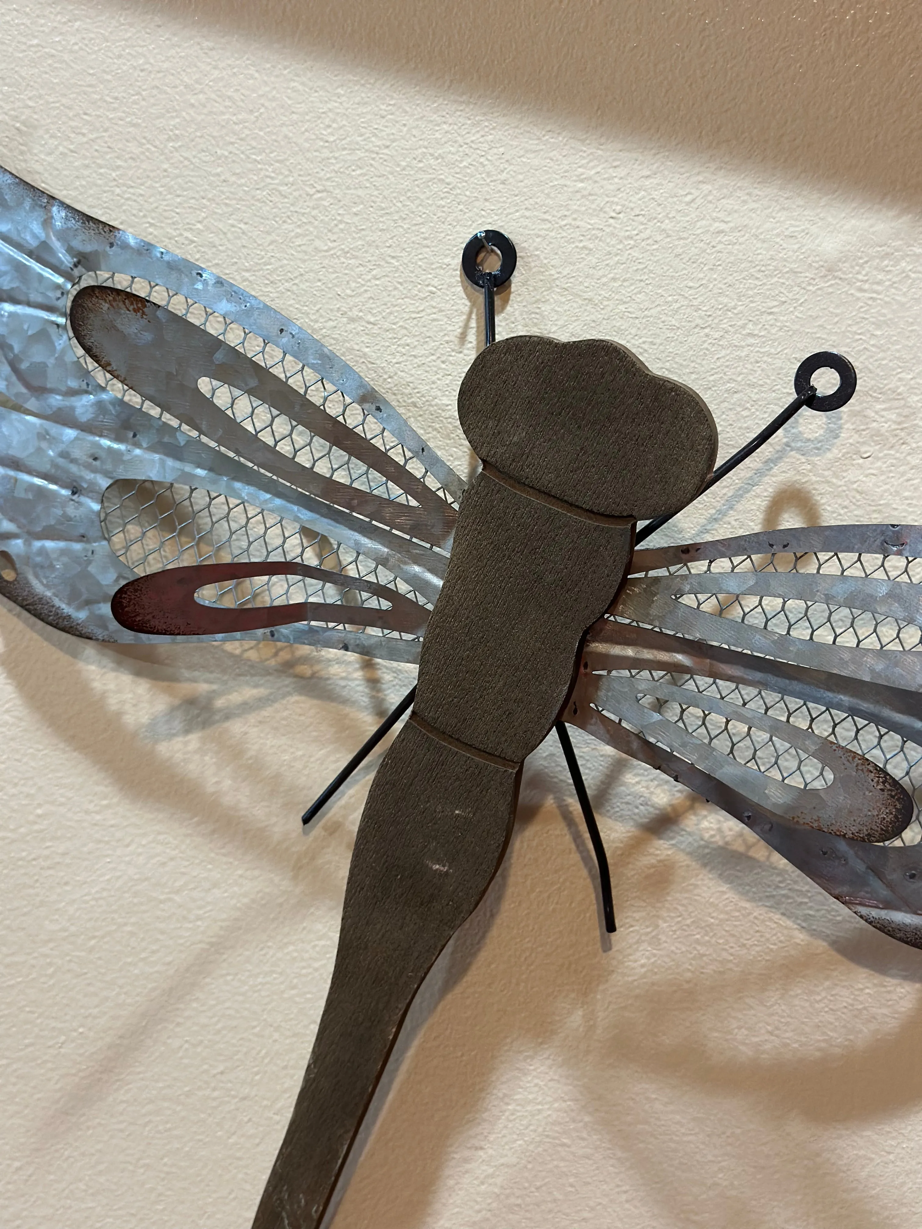 20"H Dragonfly Wall Decor, 2 Ast