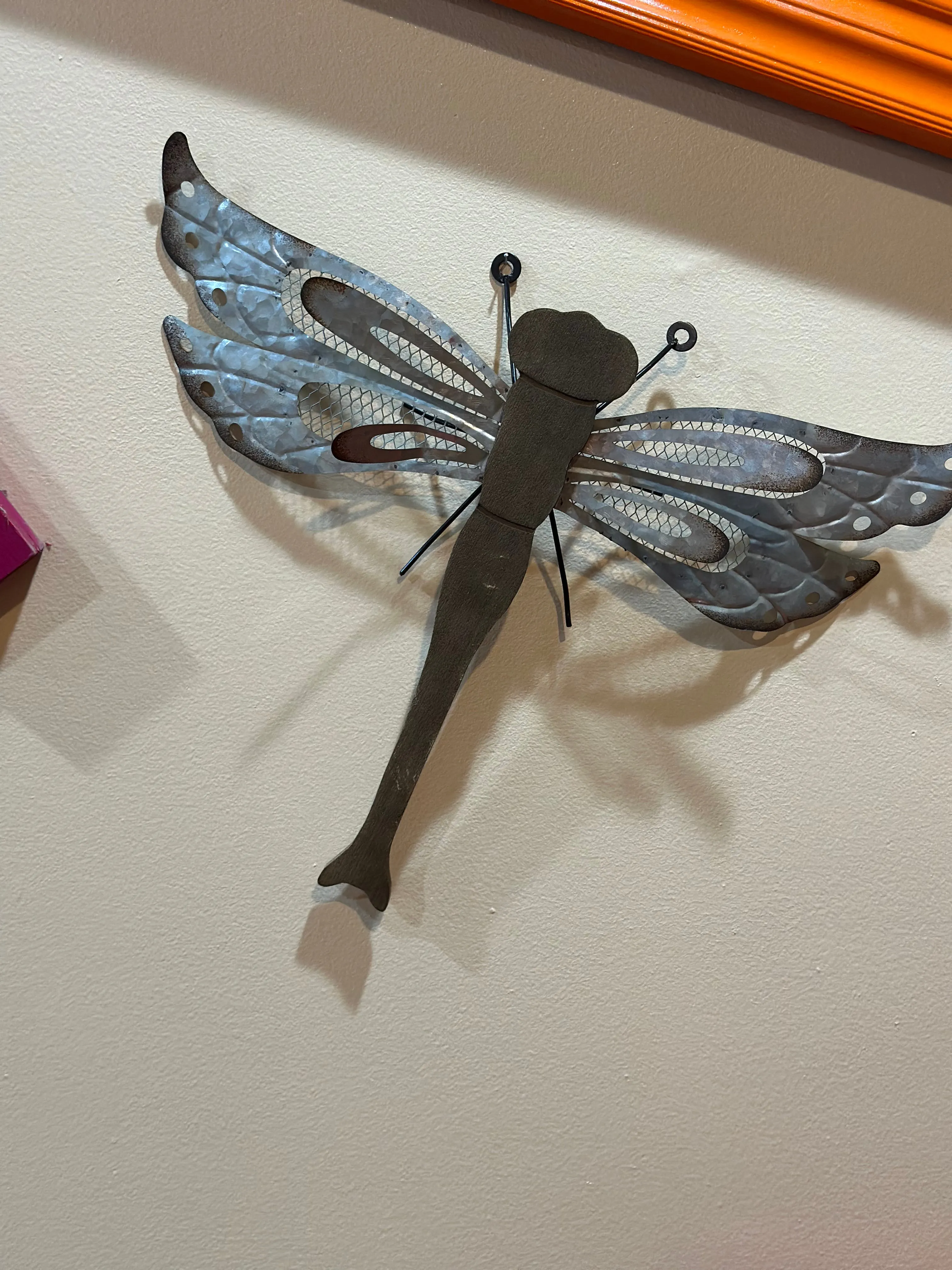 20"H Dragonfly Wall Decor, 2 Ast