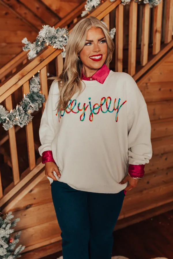 A Holly Jolly Christmas Knit Sweater Curves