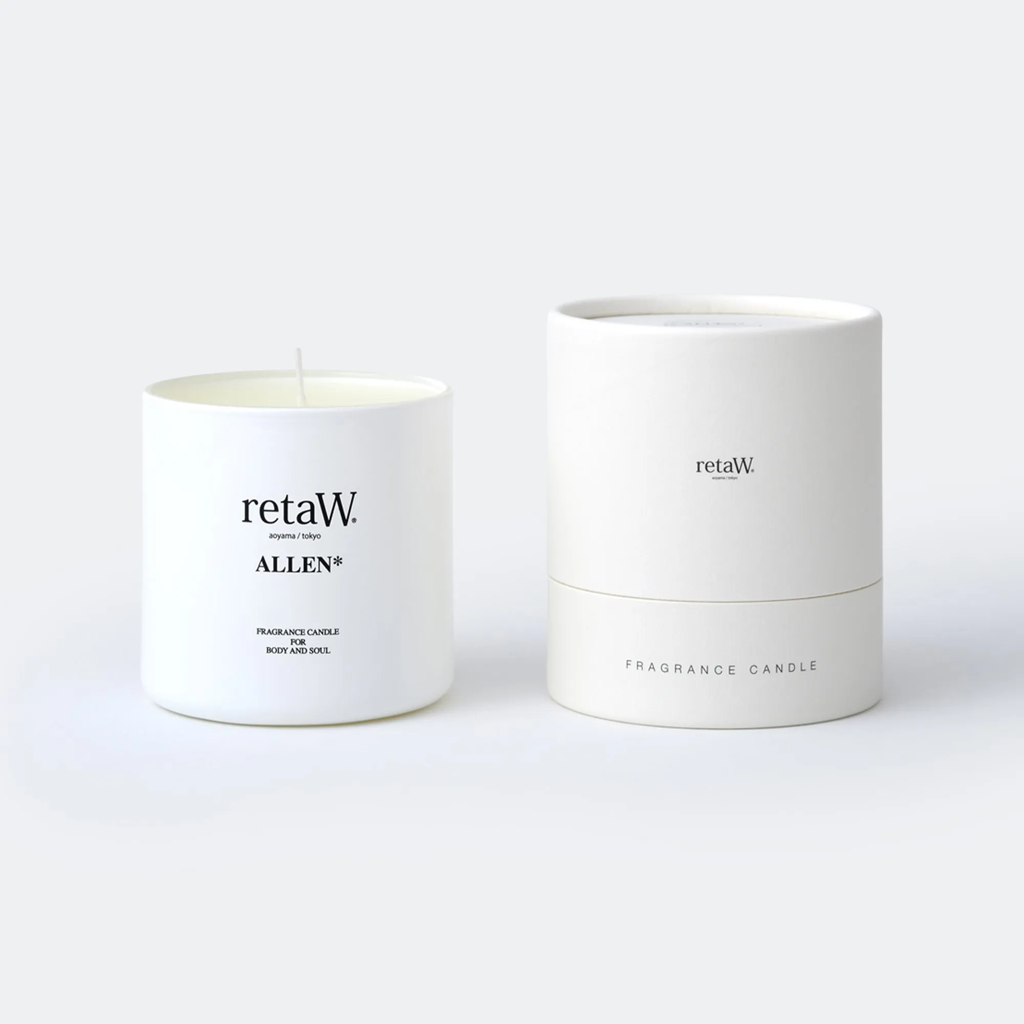 ALLEN* Candle - White