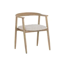 Allure Cream Dining Arm Chair