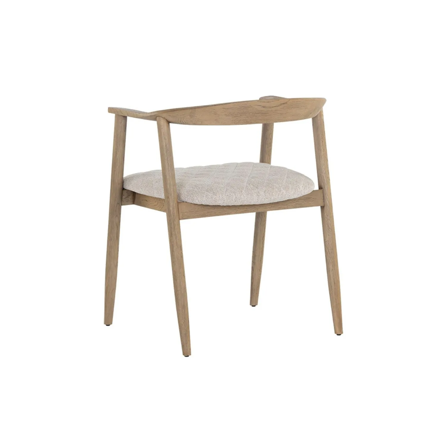 Allure Cream Dining Arm Chair