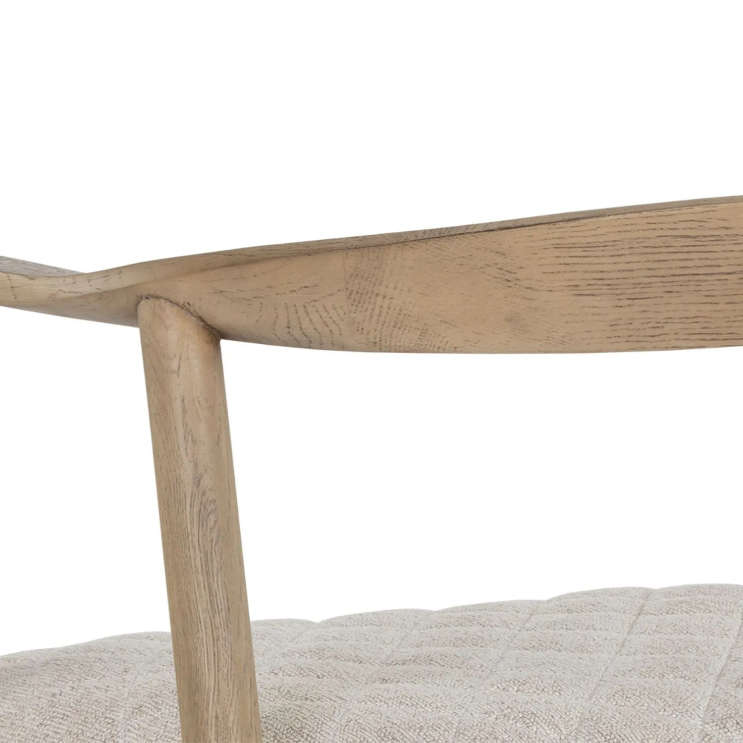 Allure Cream Dining Arm Chair