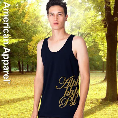 Alpha Kappa Psi Fraternity Printed Tank - American Apparel 2408W - CAD