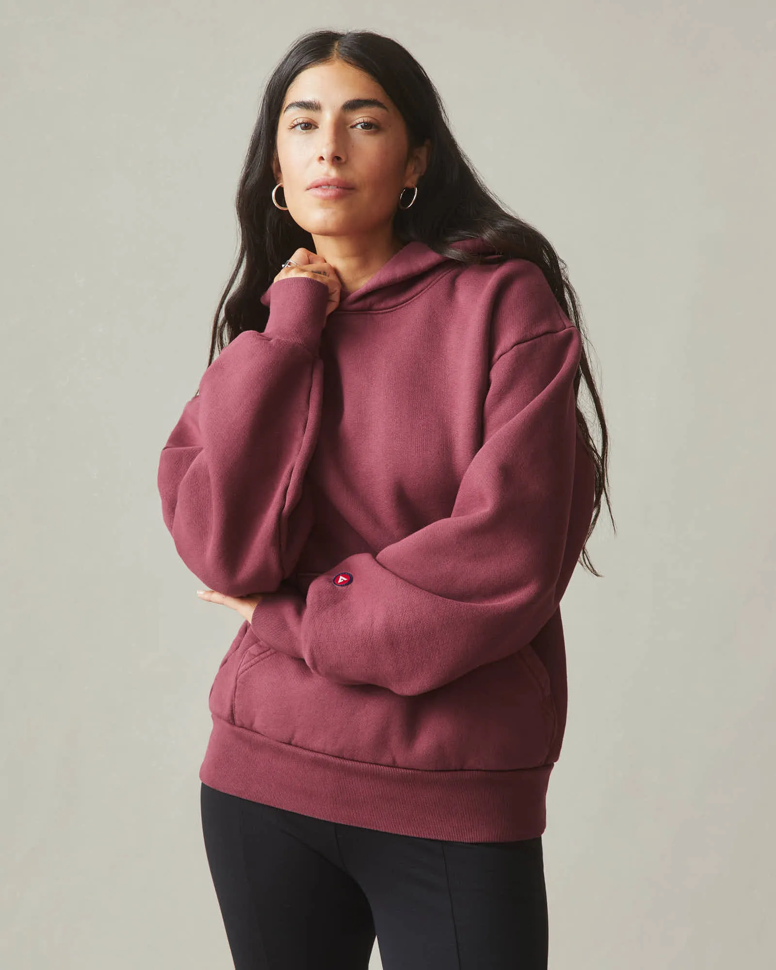 American Vintage Pullover - Zinfandel