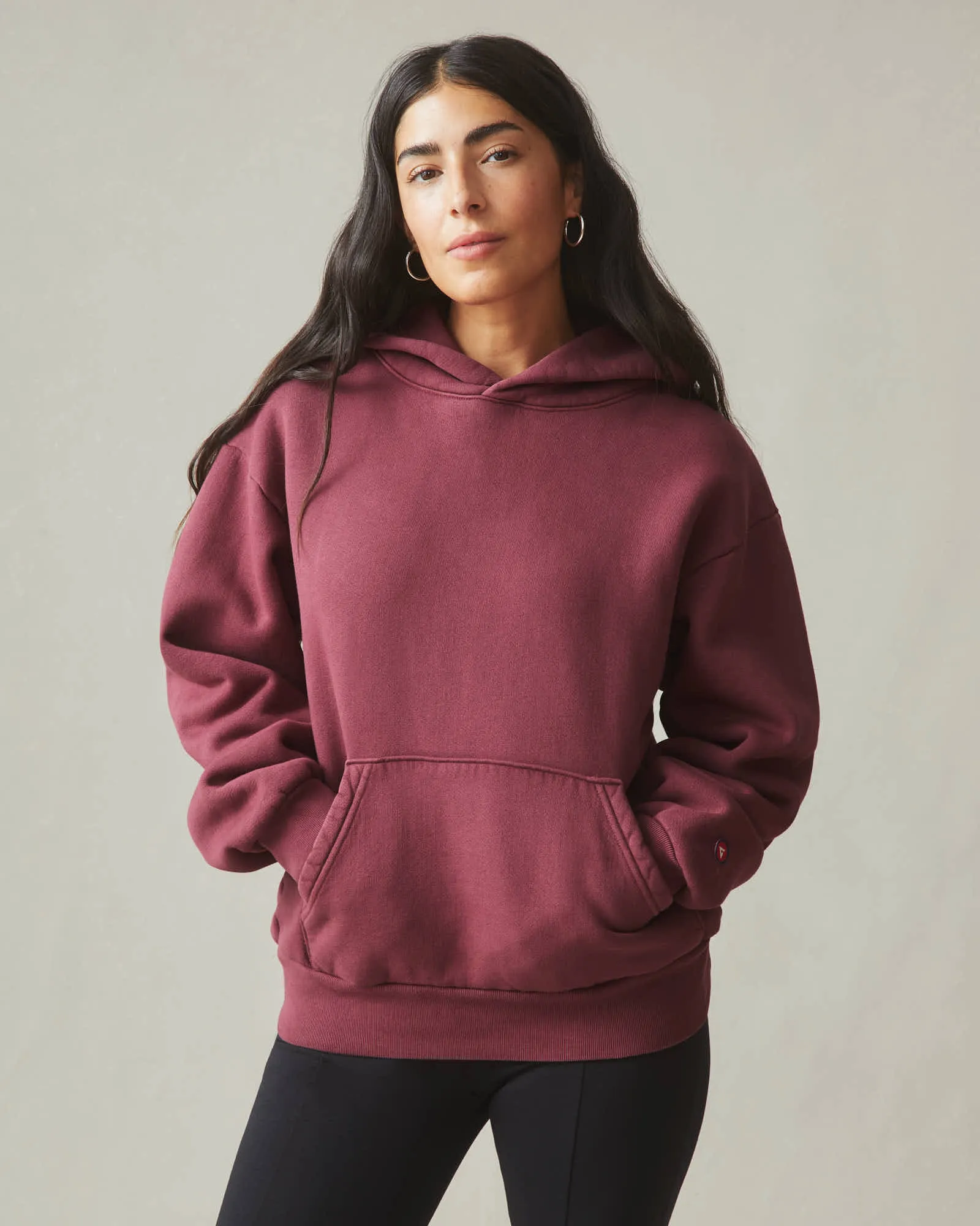 American Vintage Pullover - Zinfandel