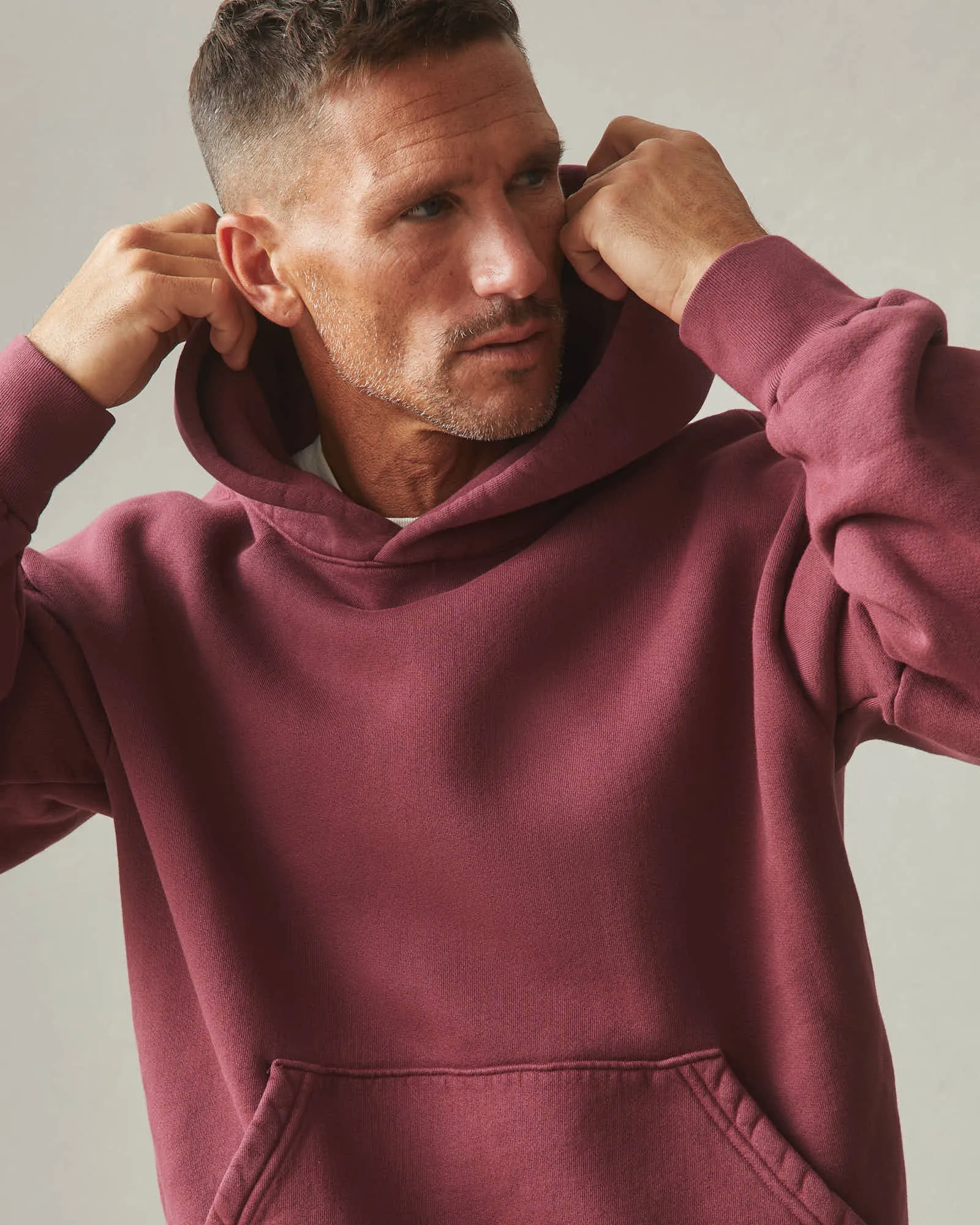 American Vintage Pullover - Zinfandel