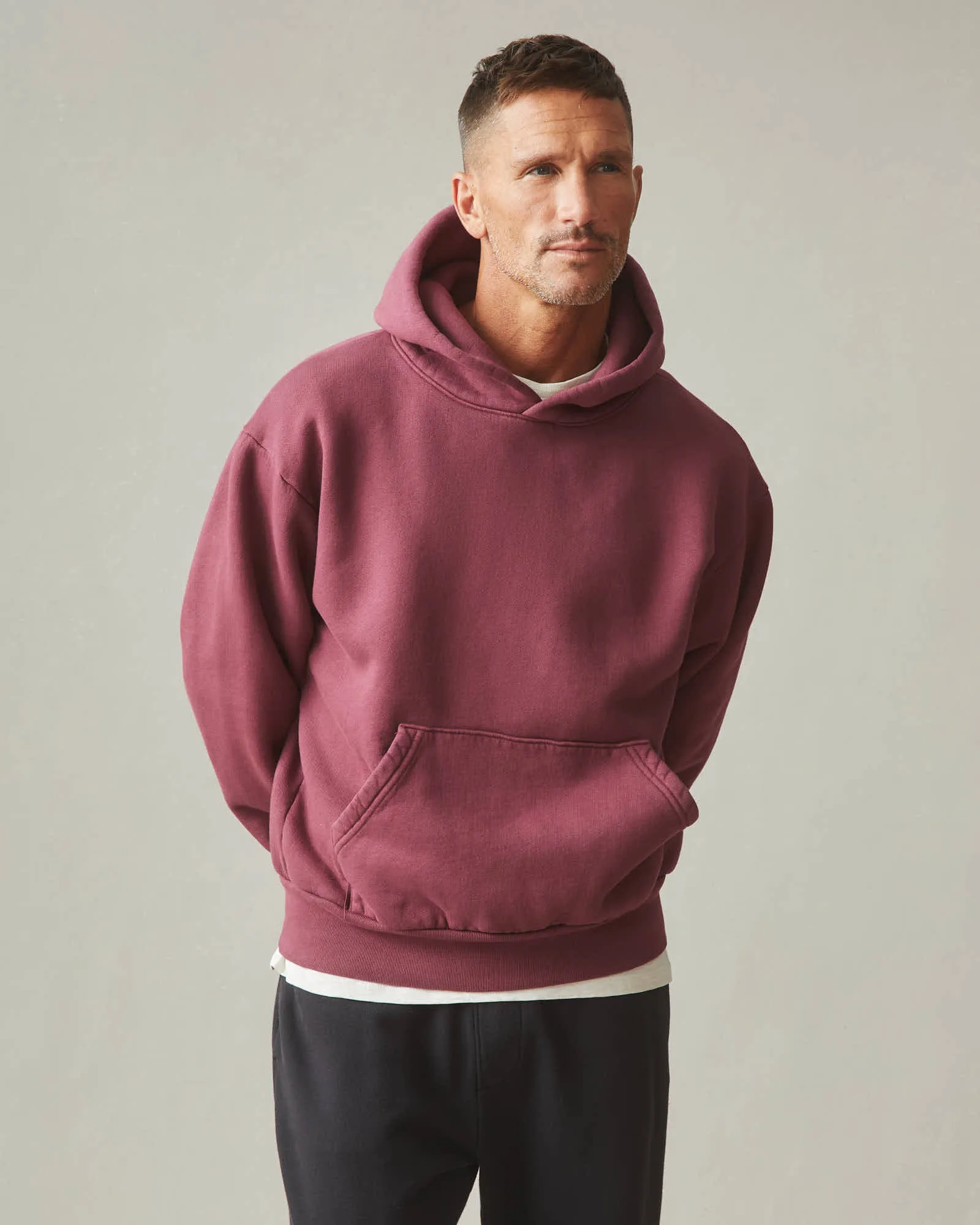 American Vintage Pullover - Zinfandel