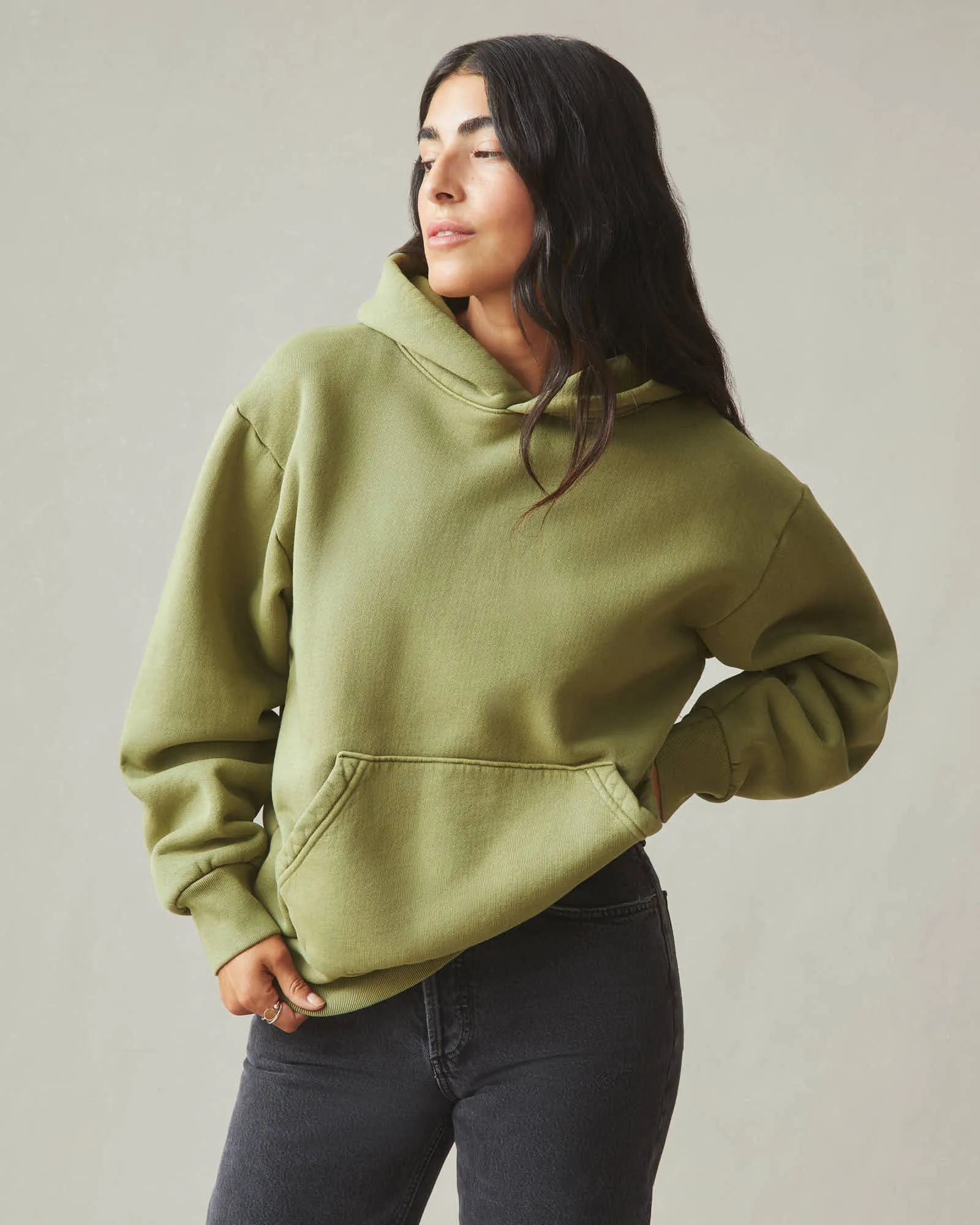 American Vintage Unisex Pullover - Capulet Olive