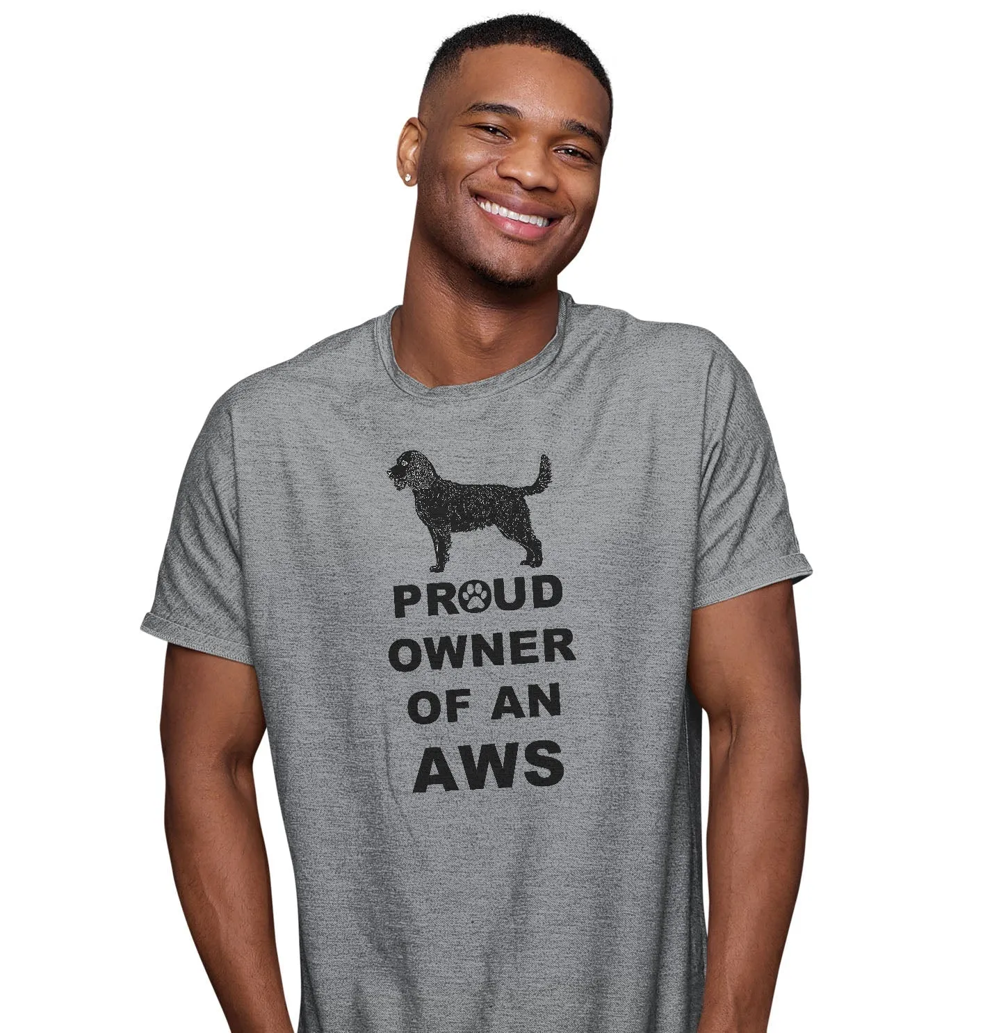 American Water Spaniel Proud Owner - Adult Unisex T-Shirt