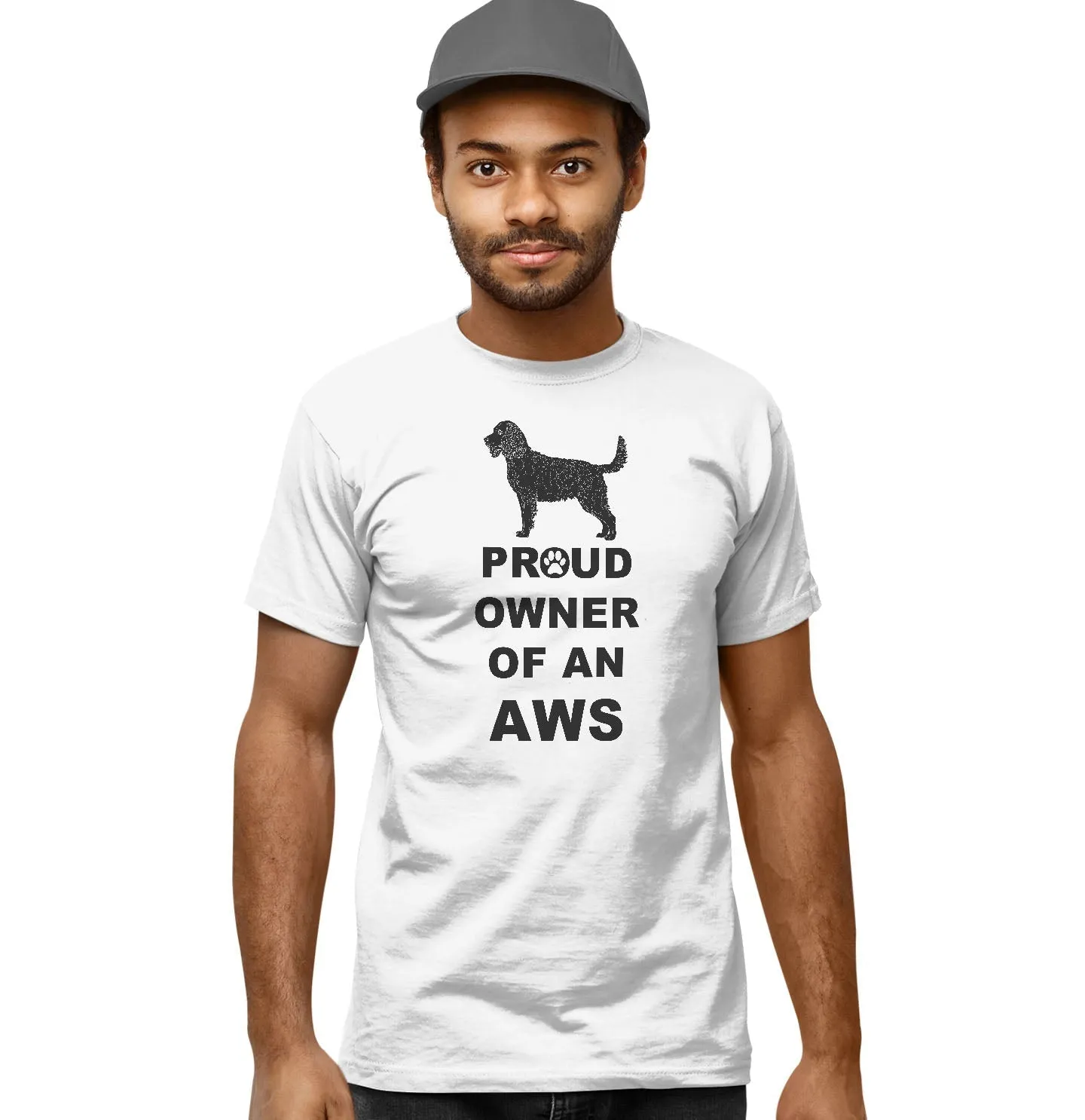 American Water Spaniel Proud Owner - Adult Unisex T-Shirt