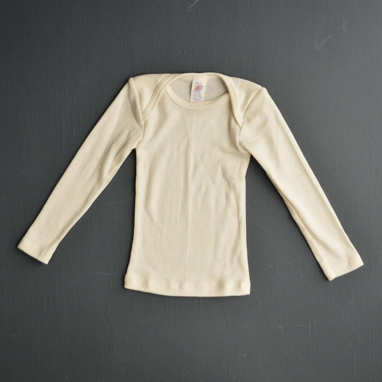 Baby Longsleeve Top - Organic Wool/Silk (3m-3y)