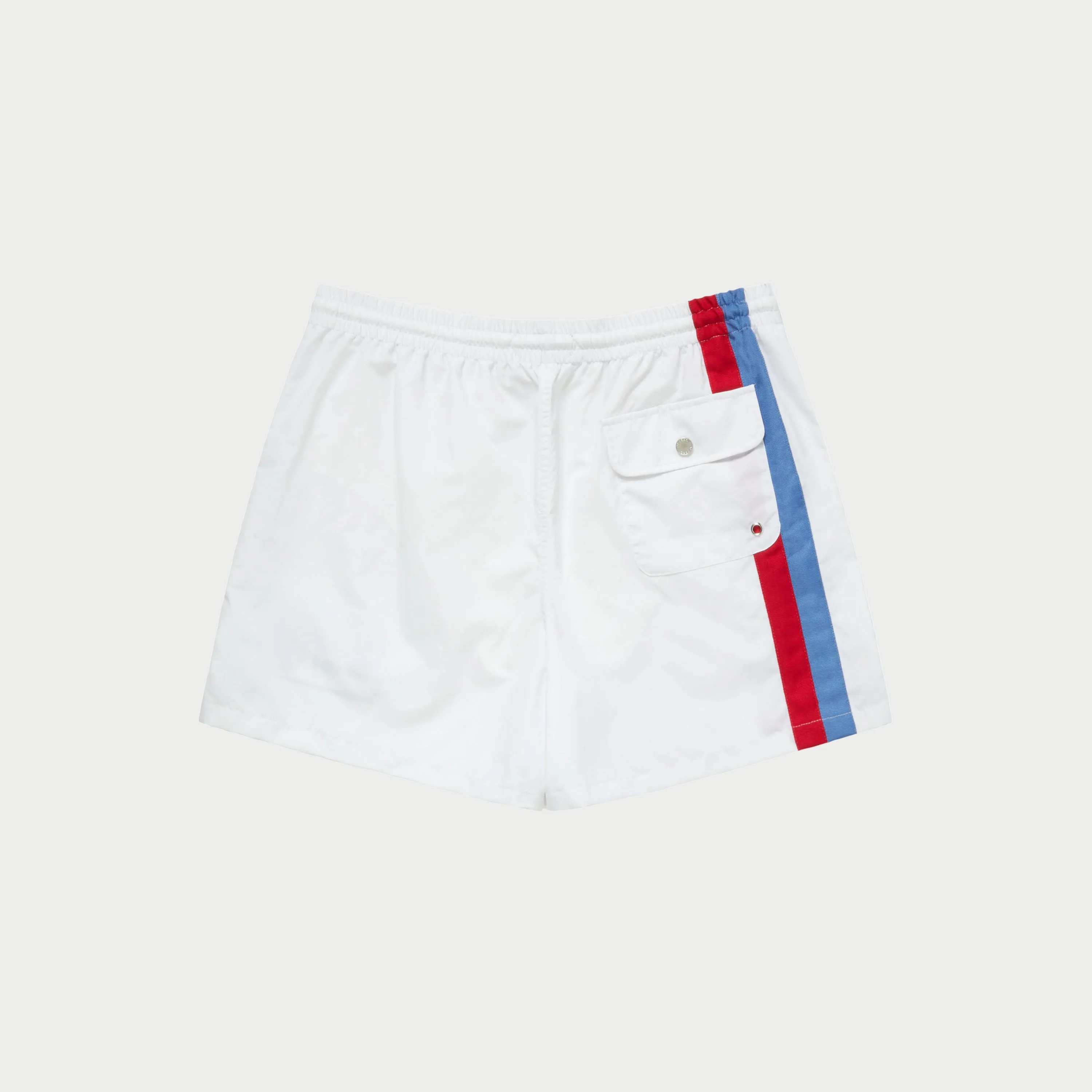 Baja Drag Strip Swim Short (White)