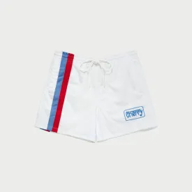 Baja Drag Strip Swim Short (White)