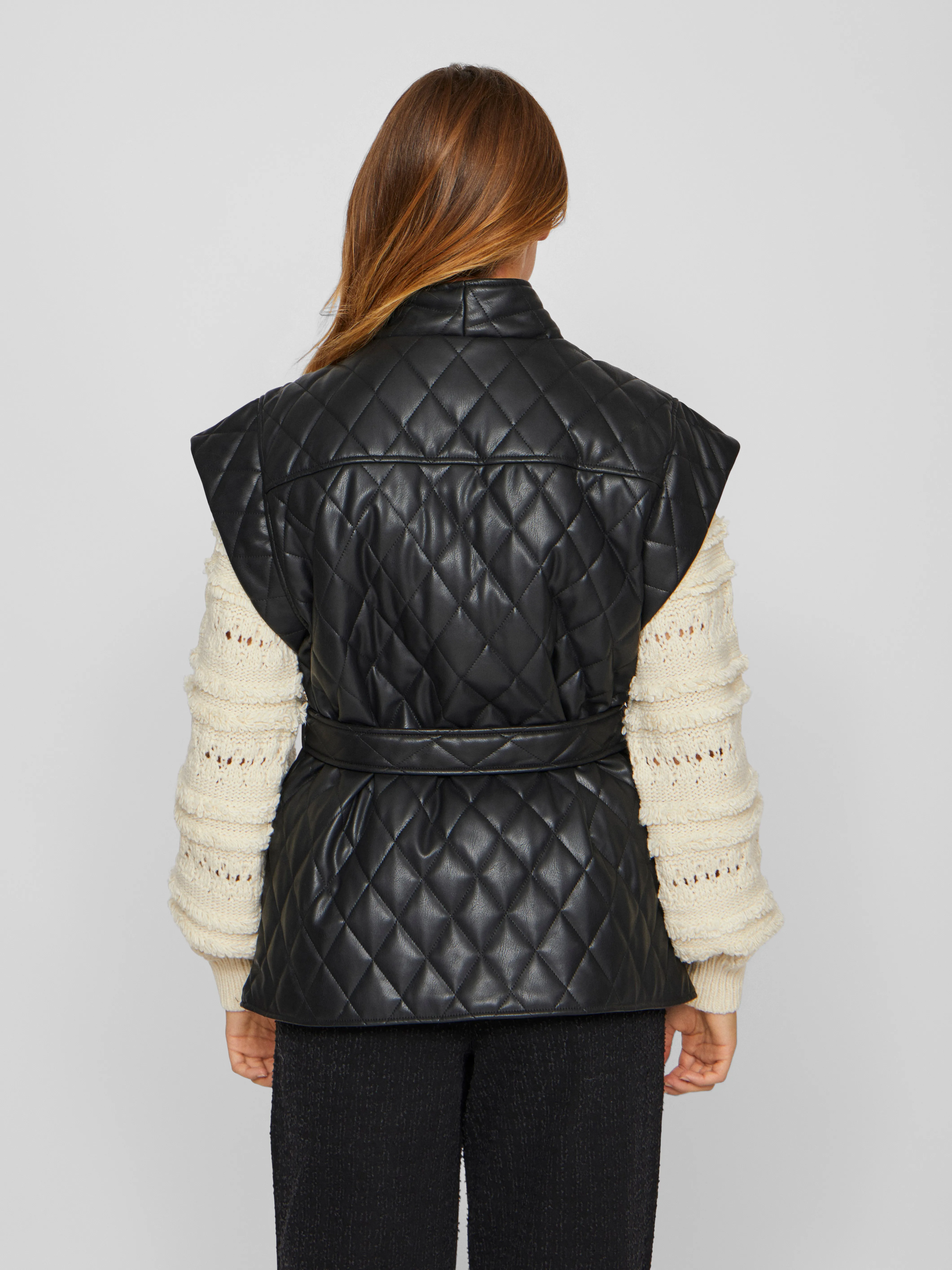 Bara Quilted Gilet (Black Beauty)