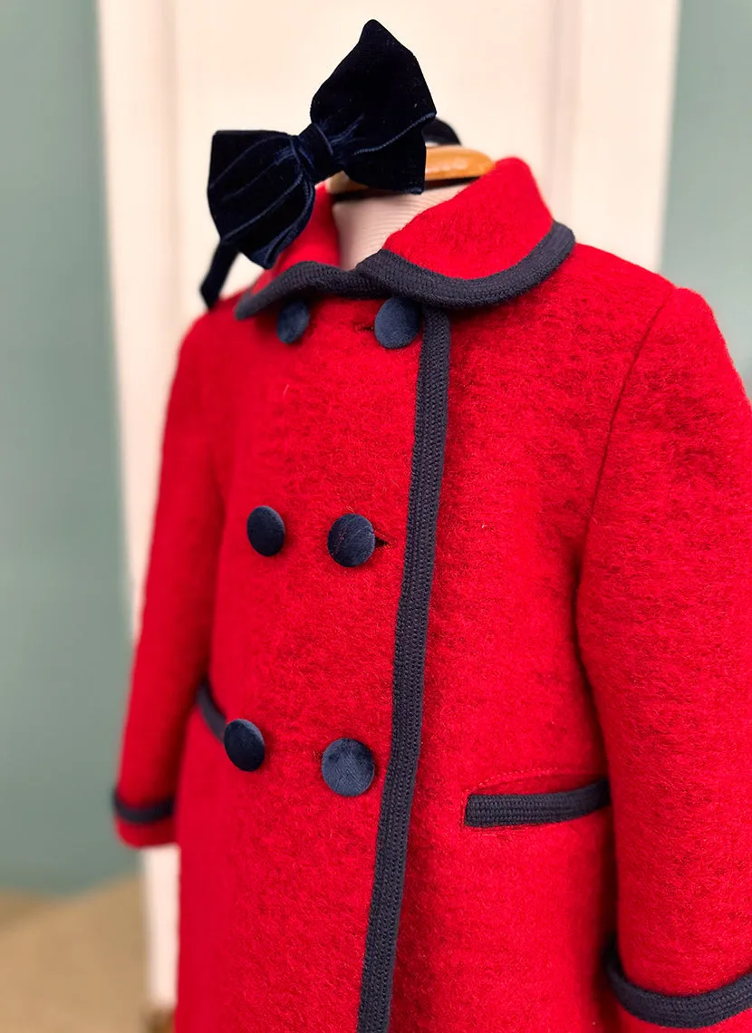 Boiled Wool Coat