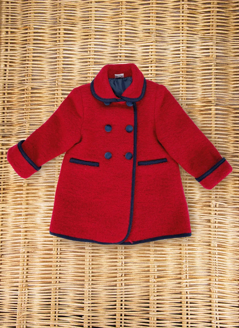 Boiled Wool Coat