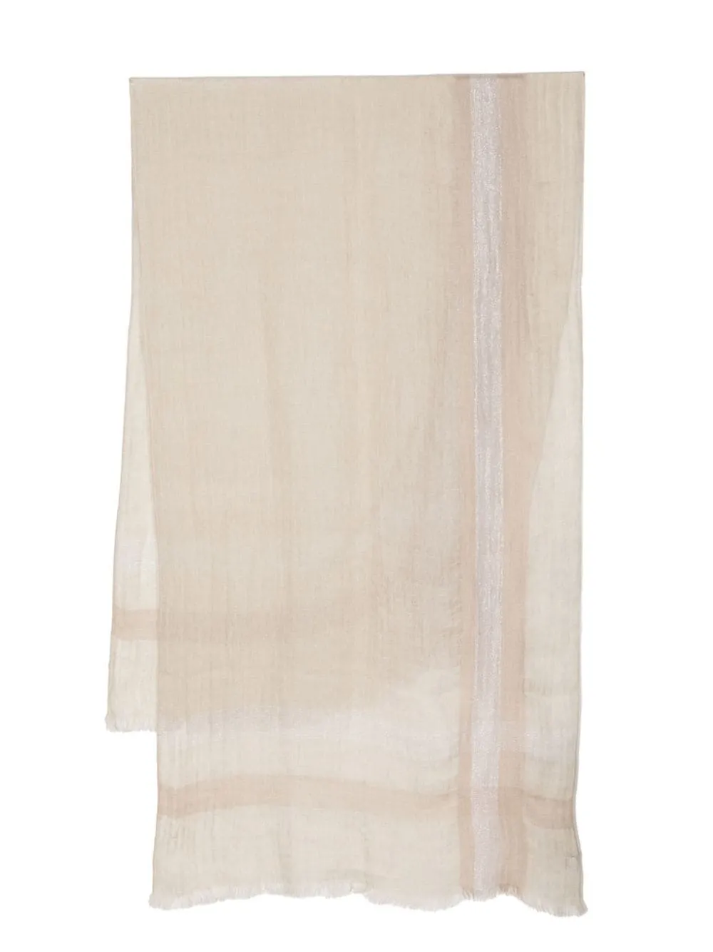 Brunello Cucinelli Beige Scarf