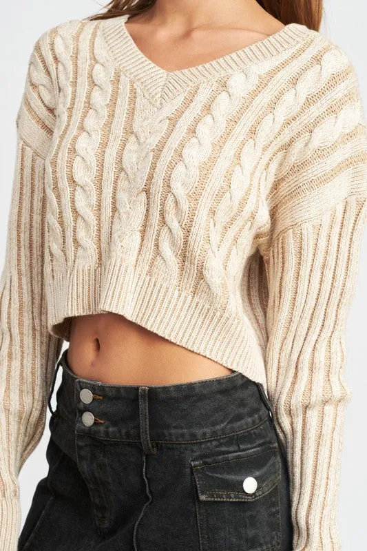 Cable Knit Sweater