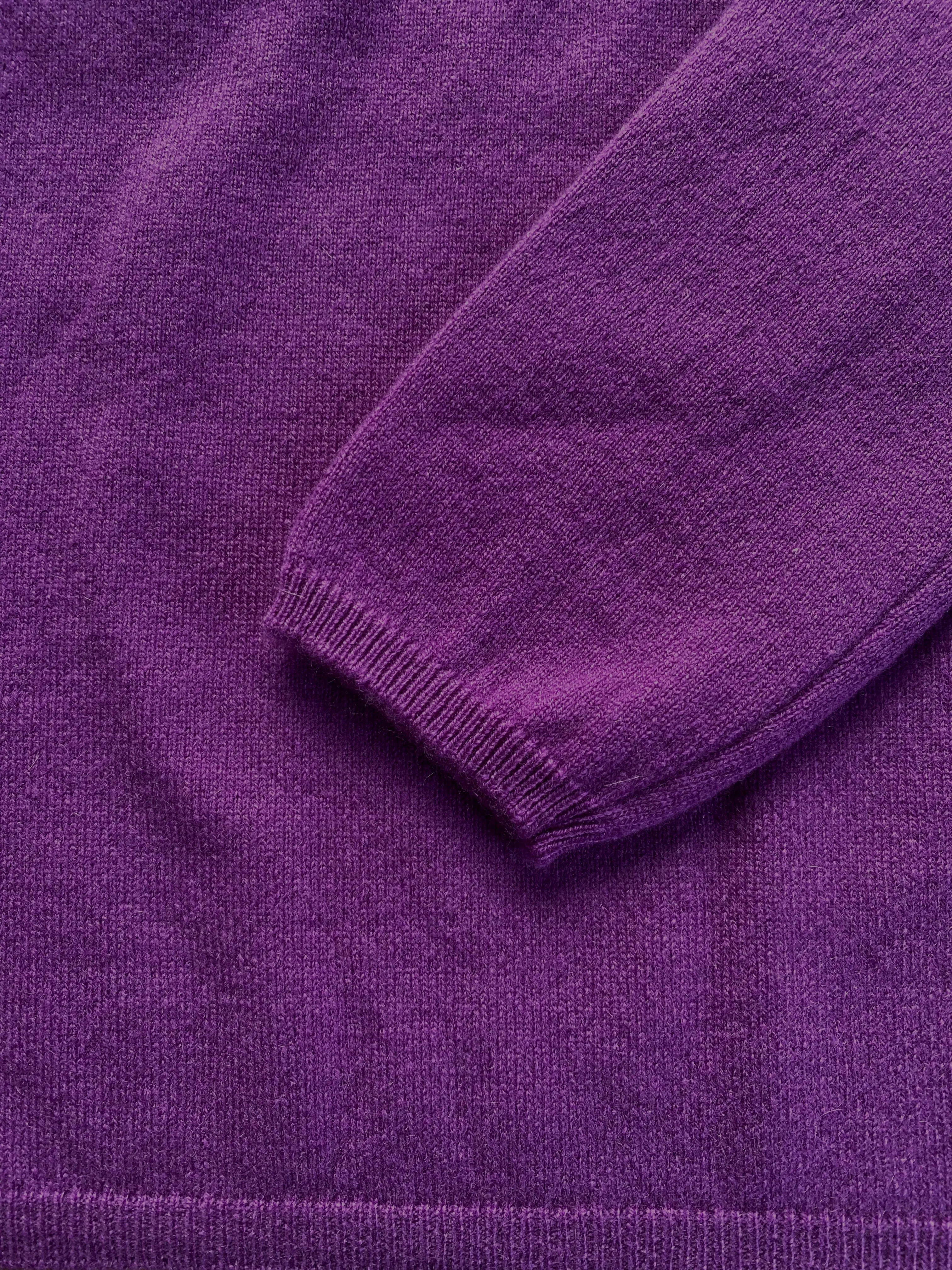 Cambric Cashmere Crew Cardigan 1 Ply