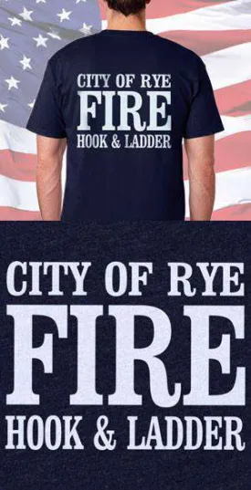 City of Rye Fire Department Hook & Ladder Back Design