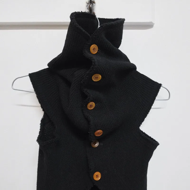 comme des garcons twisted circular bodice knit dress - A/W 2002