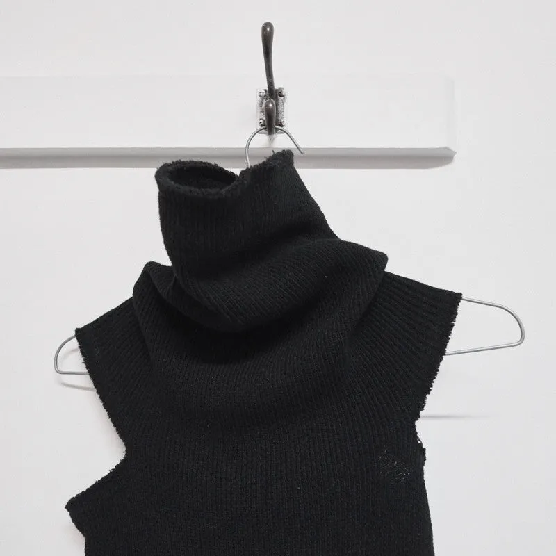 comme des garcons twisted circular bodice knit dress - A/W 2002