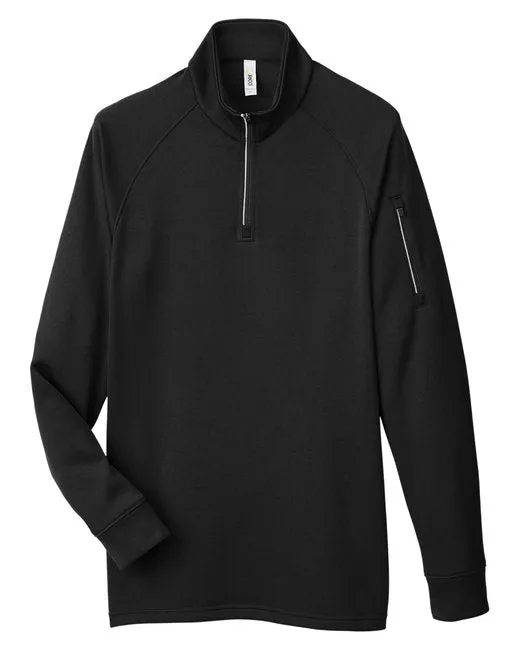 Core365 Unisex Fusion ChromaSoft Fleece Quarter-Zip