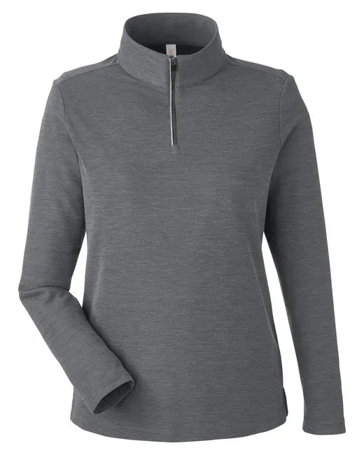 Core365 Women's Fusion ChromaSoft Pique Quarter-Zip