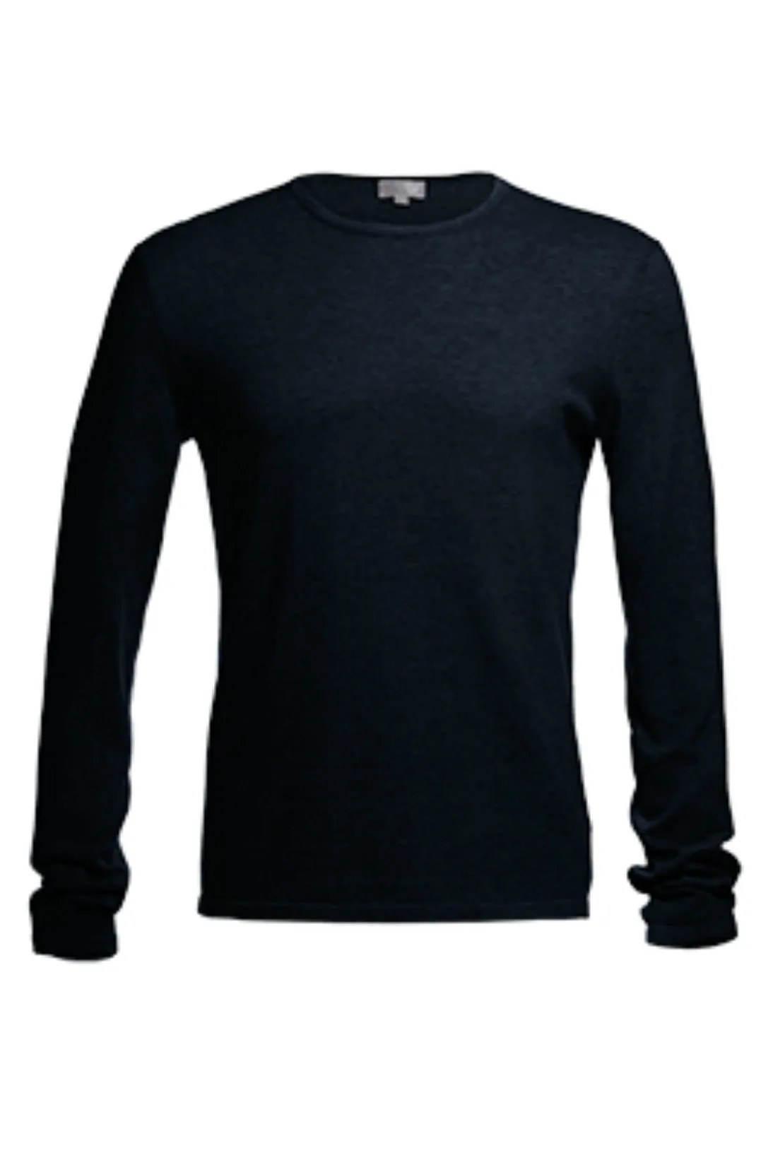 COTTON CASHMERE CREWNECK SWEATER