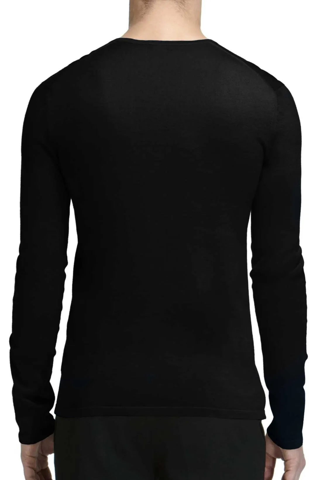 COTTON CASHMERE CREWNECK SWEATER