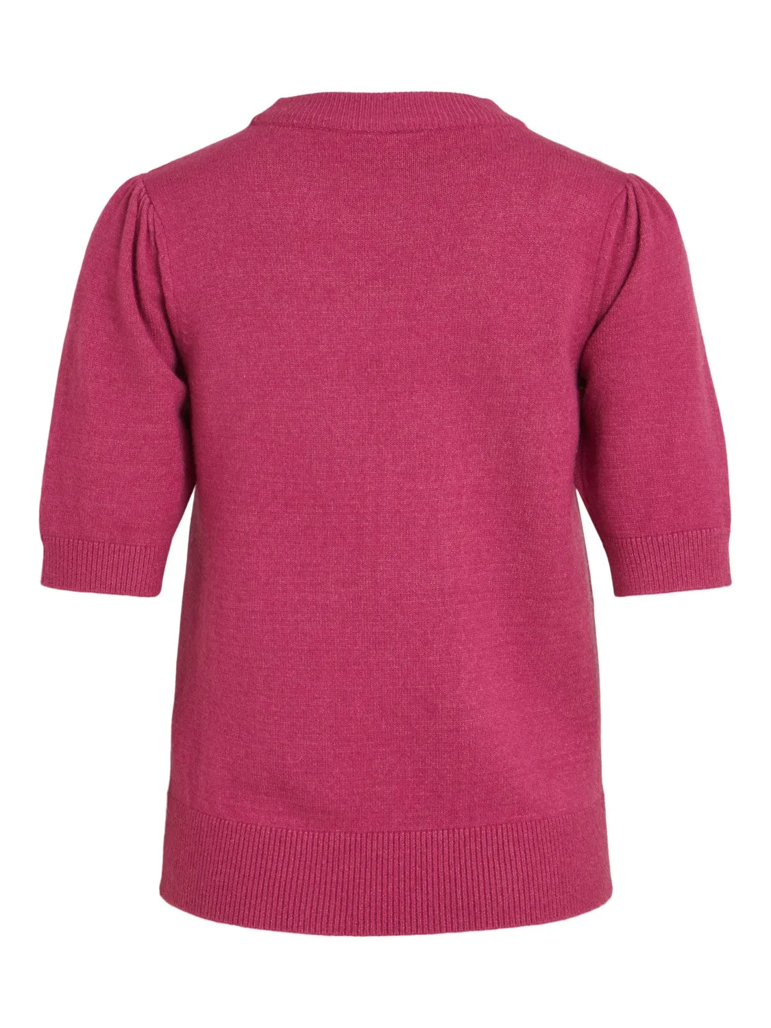 Denise Cable Knit Top (Magenta Haze)