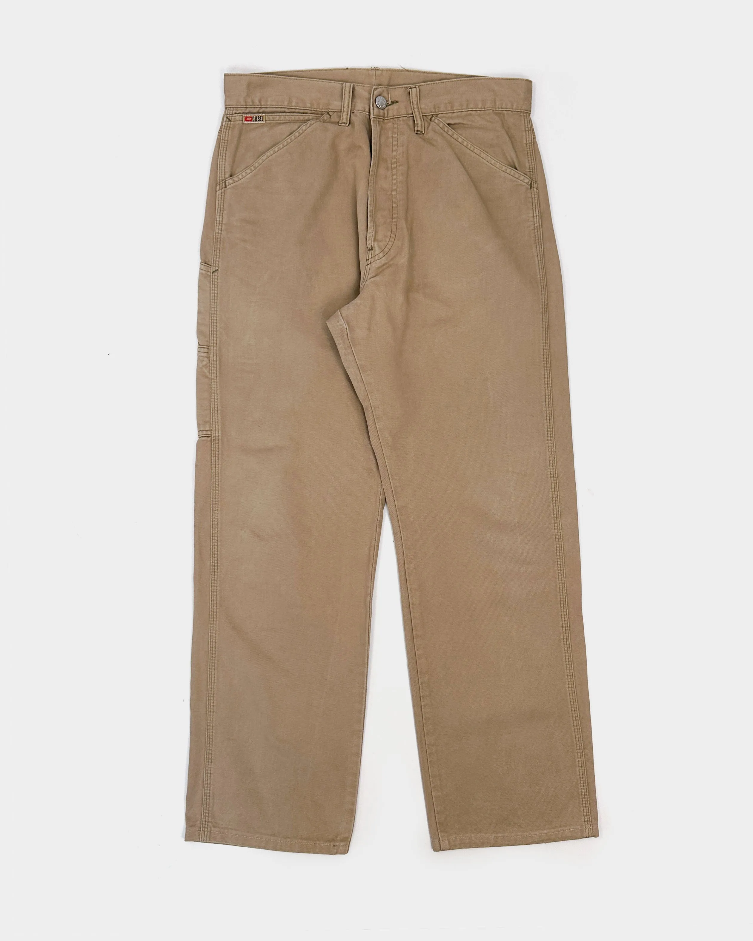 Diesel Carpenter Beige Pants 1990's