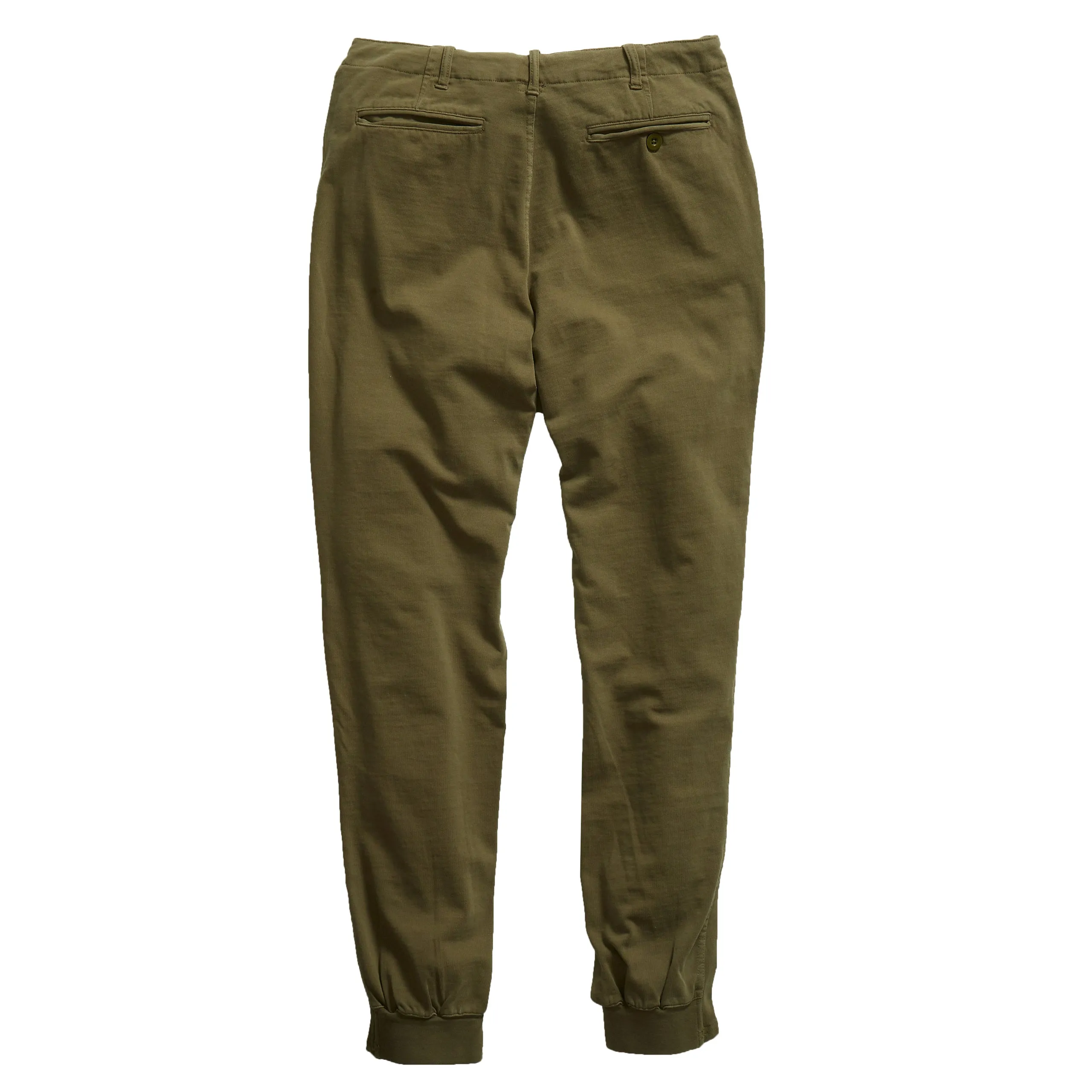 Elevated Compact Jersey Jogger - Olive