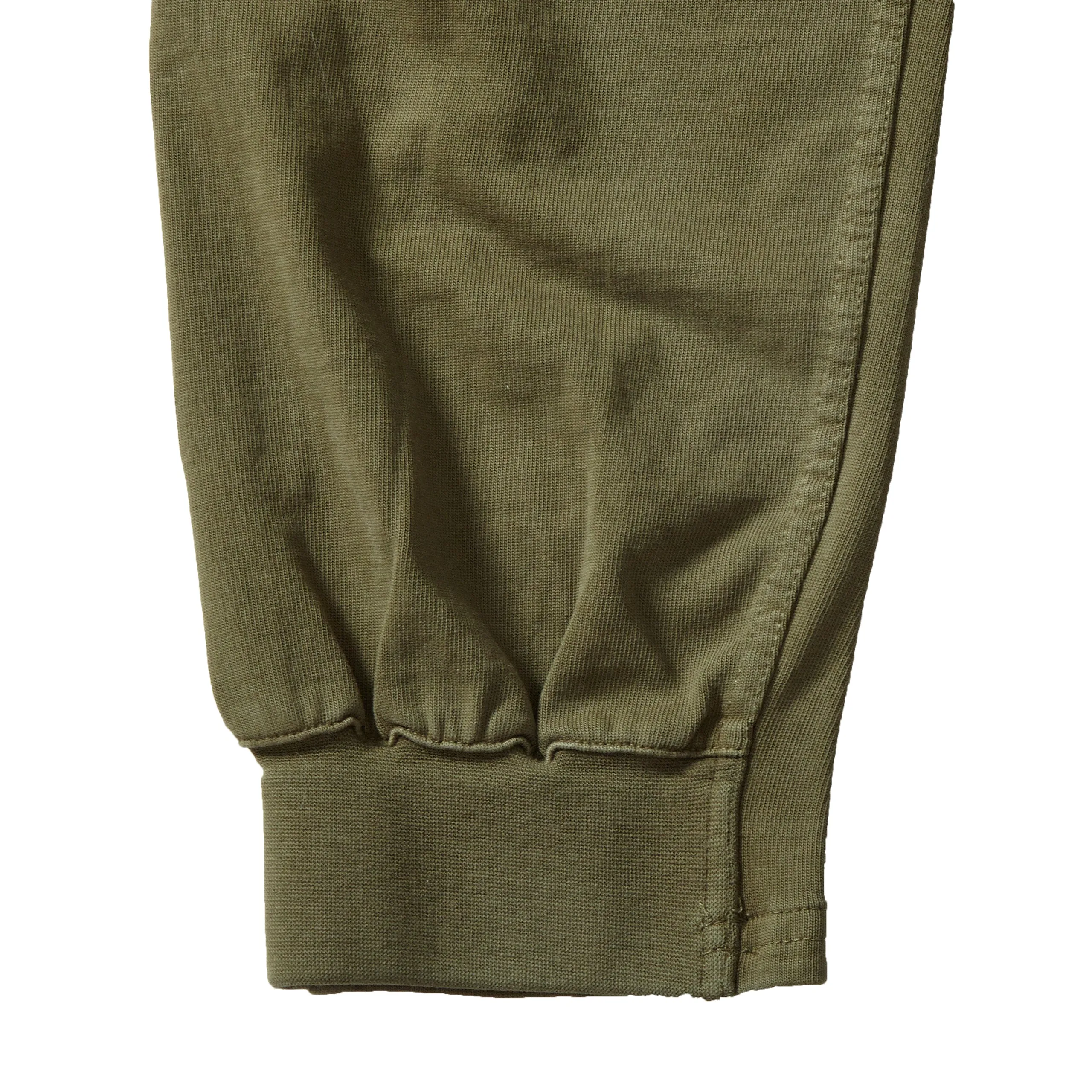 Elevated Compact Jersey Jogger - Olive