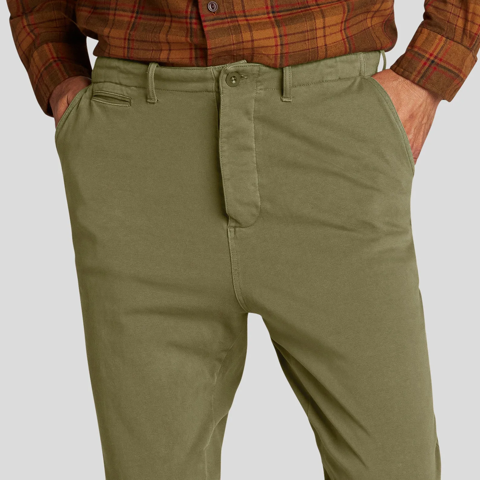 Elevated Compact Jersey Jogger - Olive