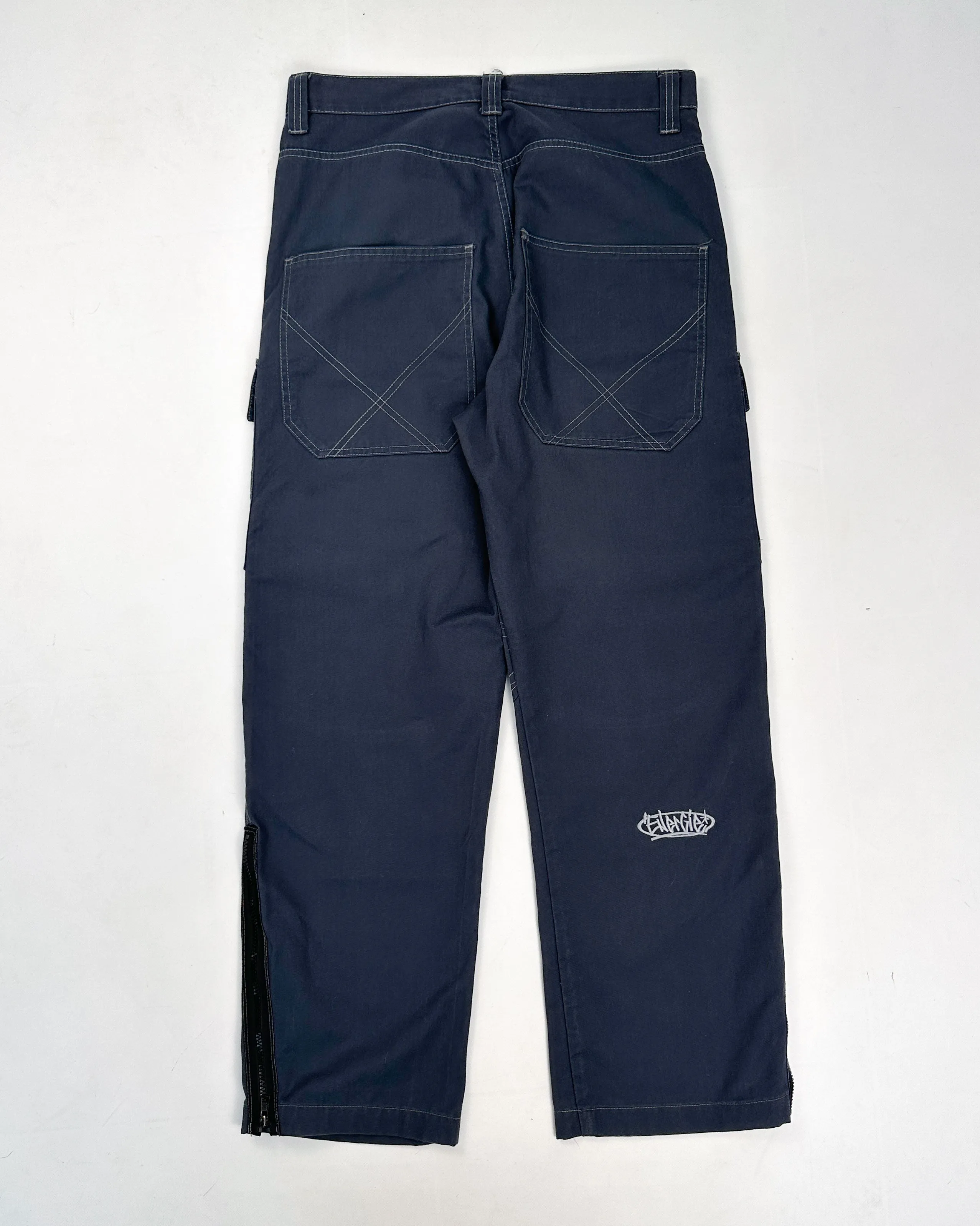 Energie Utility Dark Grey Pants 1990's