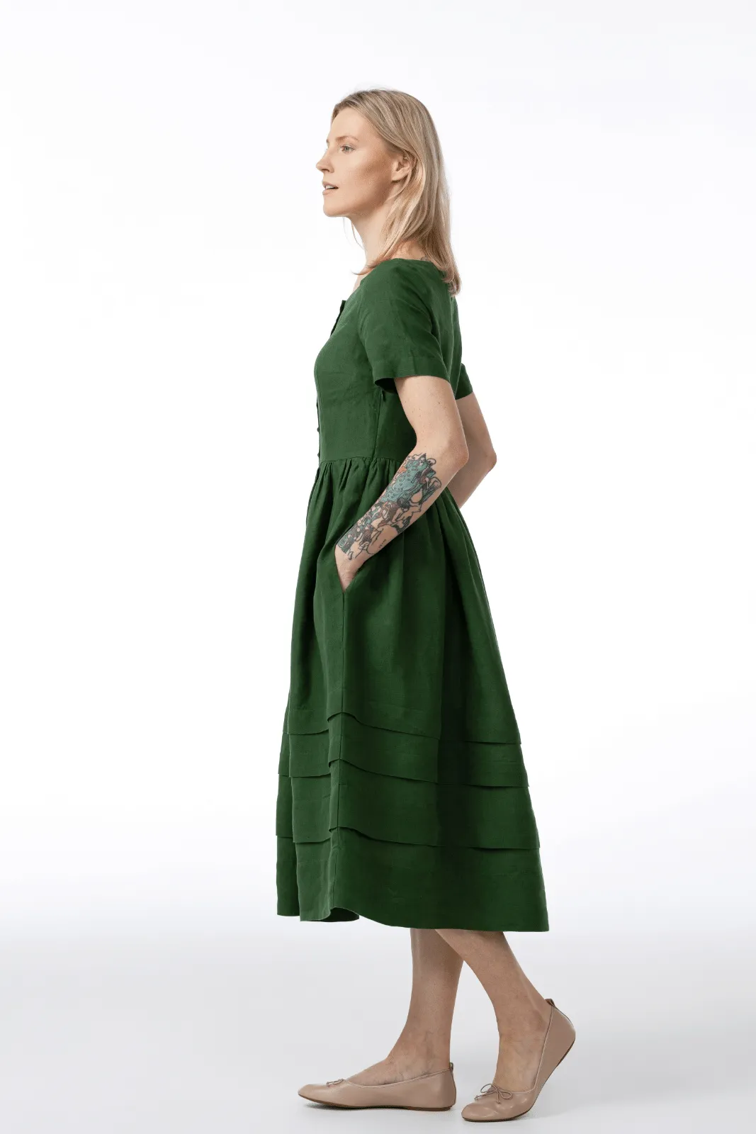 Eyre Dress, Short Sleeve