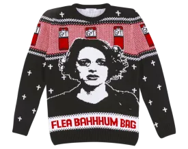 Flea-bahum-bag Knitted Christmas Jumper