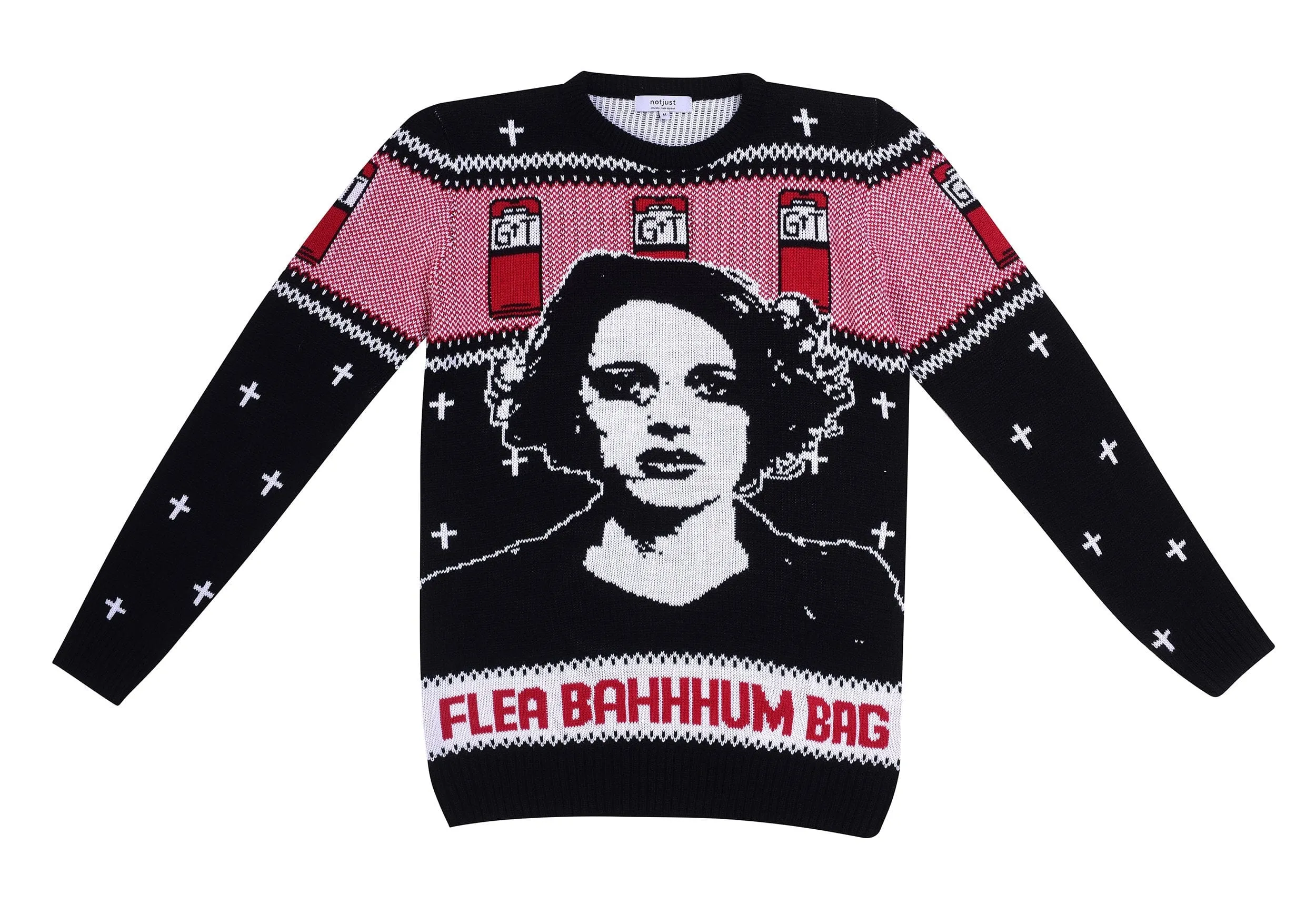 Flea-bahum-bag Knitted Christmas Jumper