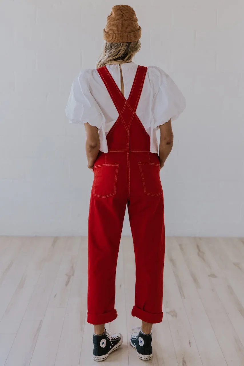 Free People Ziggy Denim Overalls