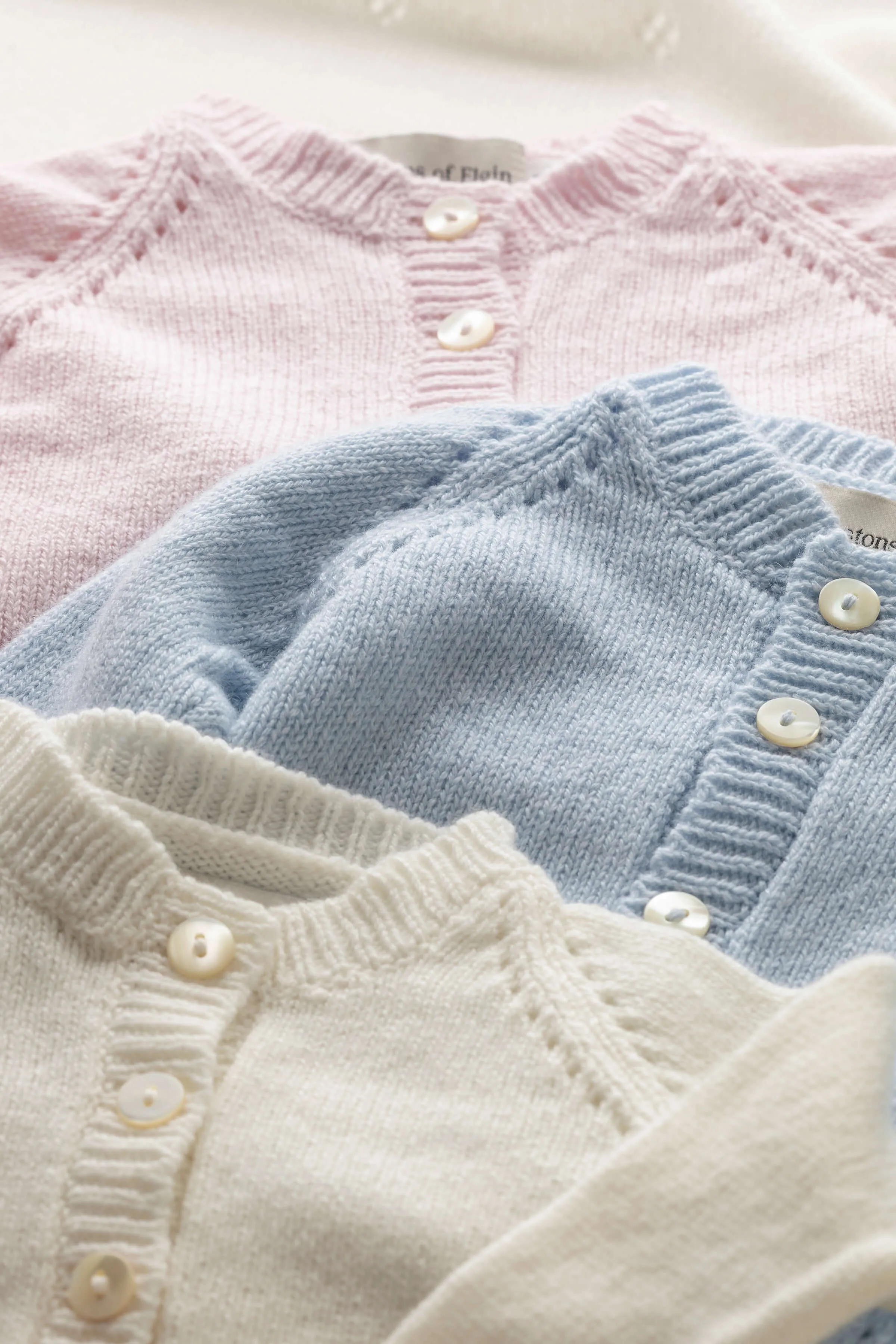 Hand Knit Cashmere Baby Cardigan