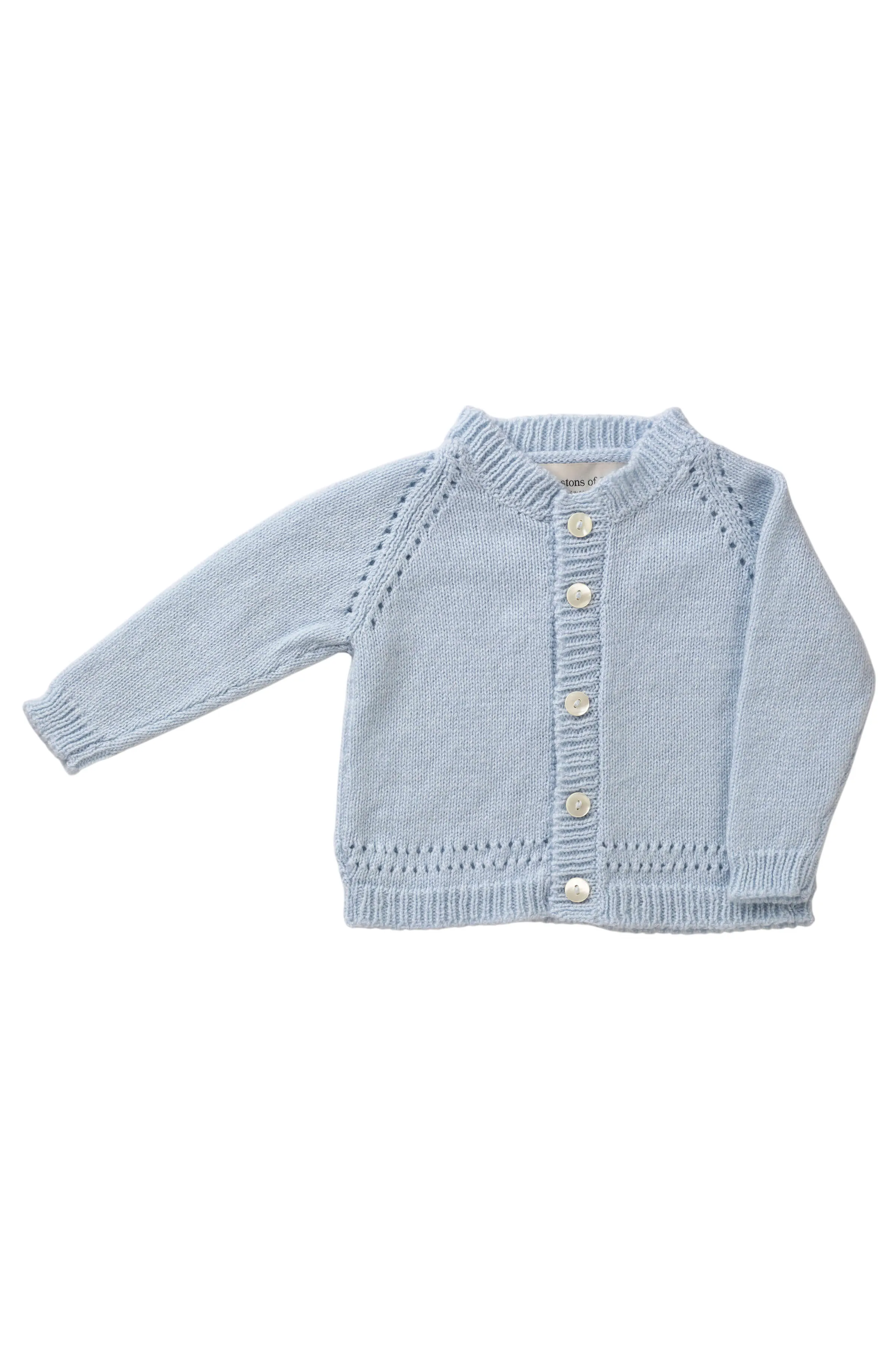 Hand Knit Cashmere Baby Cardigan