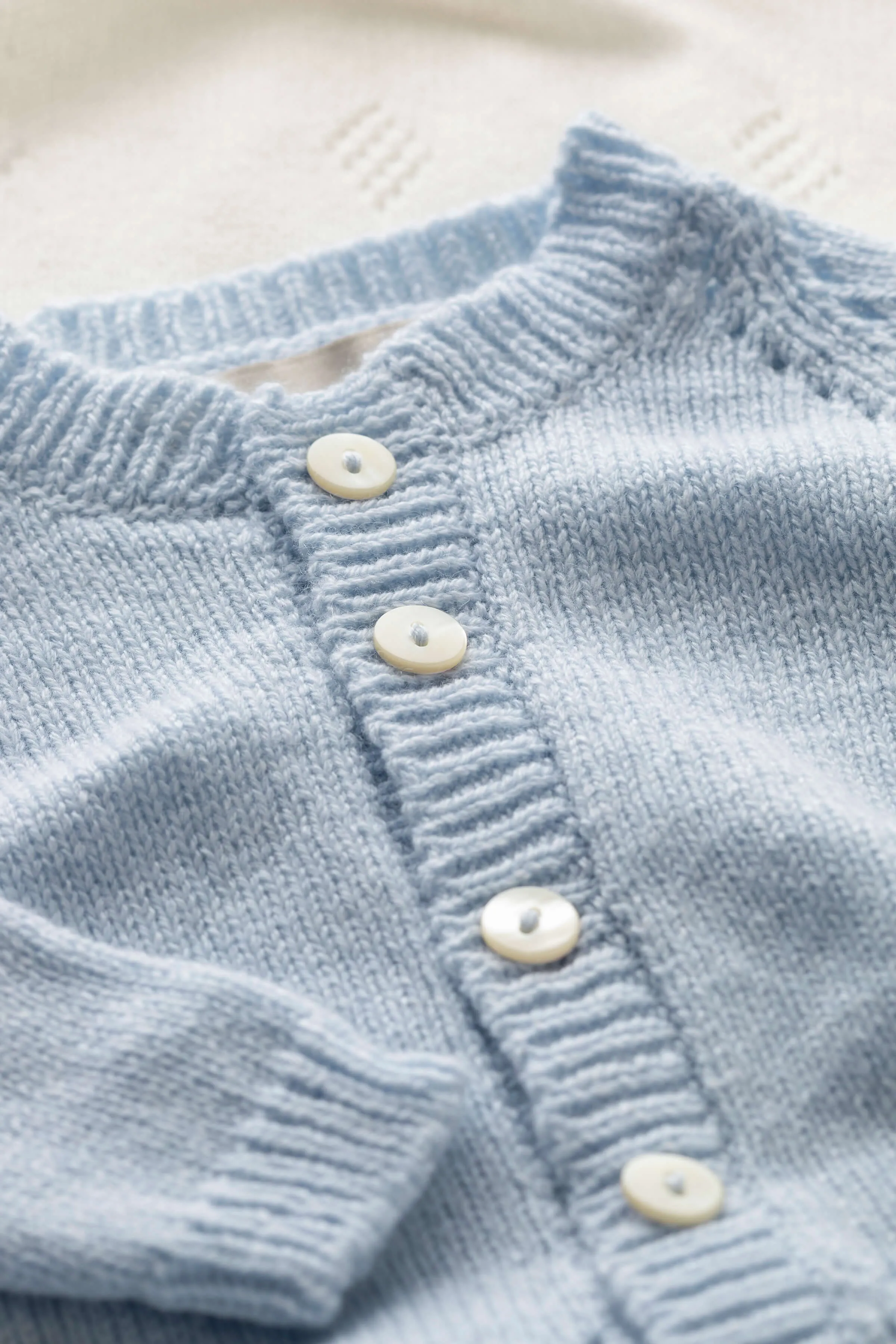 Hand Knit Cashmere Baby Cardigan