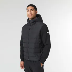 Hooded Hybrid Jacket | Black