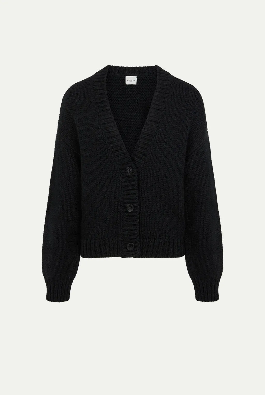 KAMAL cashmere chunky cardigan