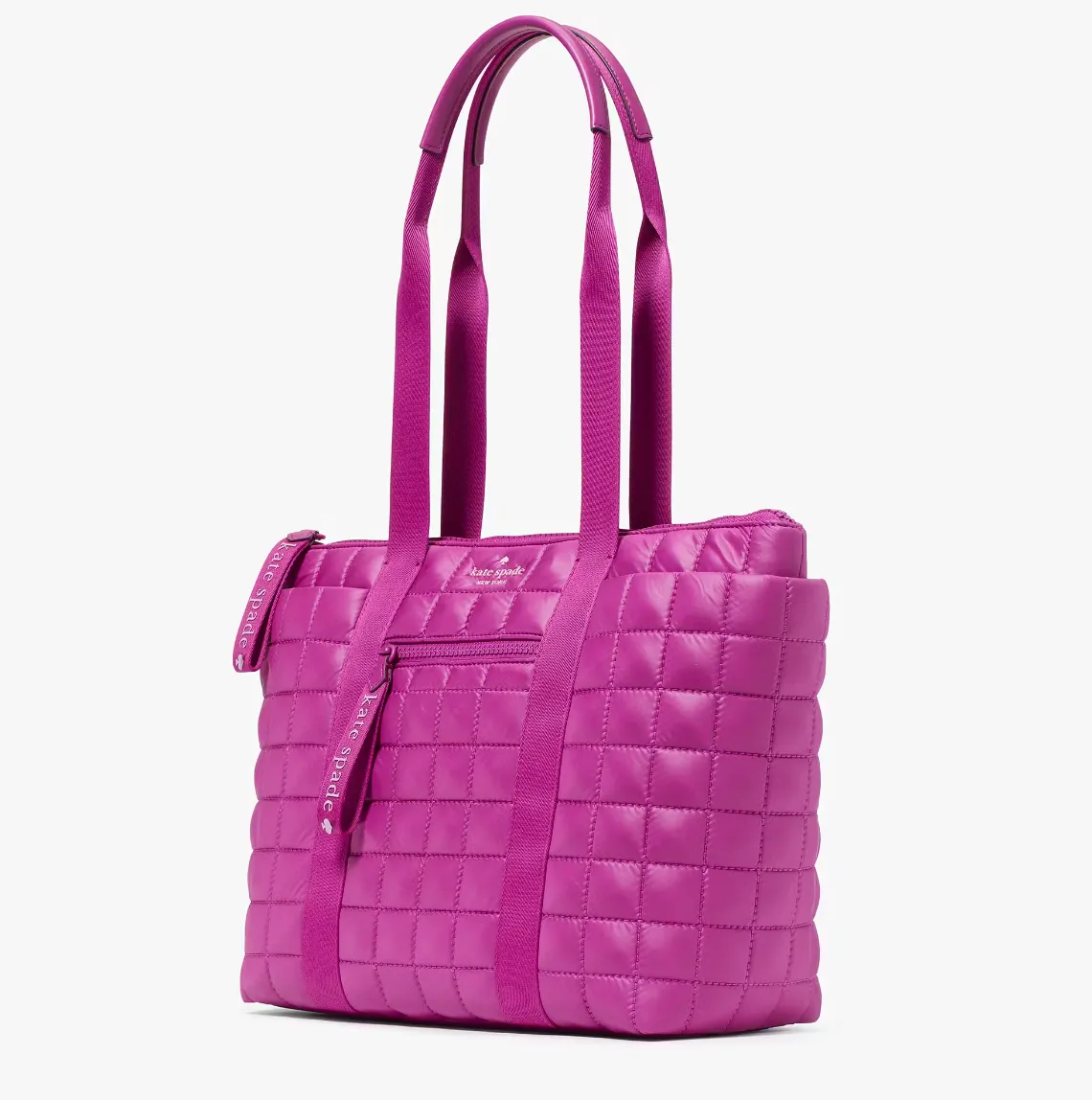 Kate Spade Camden Quilted Small Tote In Baja Rose