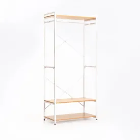 LARK 3 SHELF & HANGING OPEN ROBE